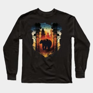 Forest bear Long Sleeve T-Shirt